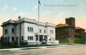 Elk's Club and City Hall, Alameda, California                                           